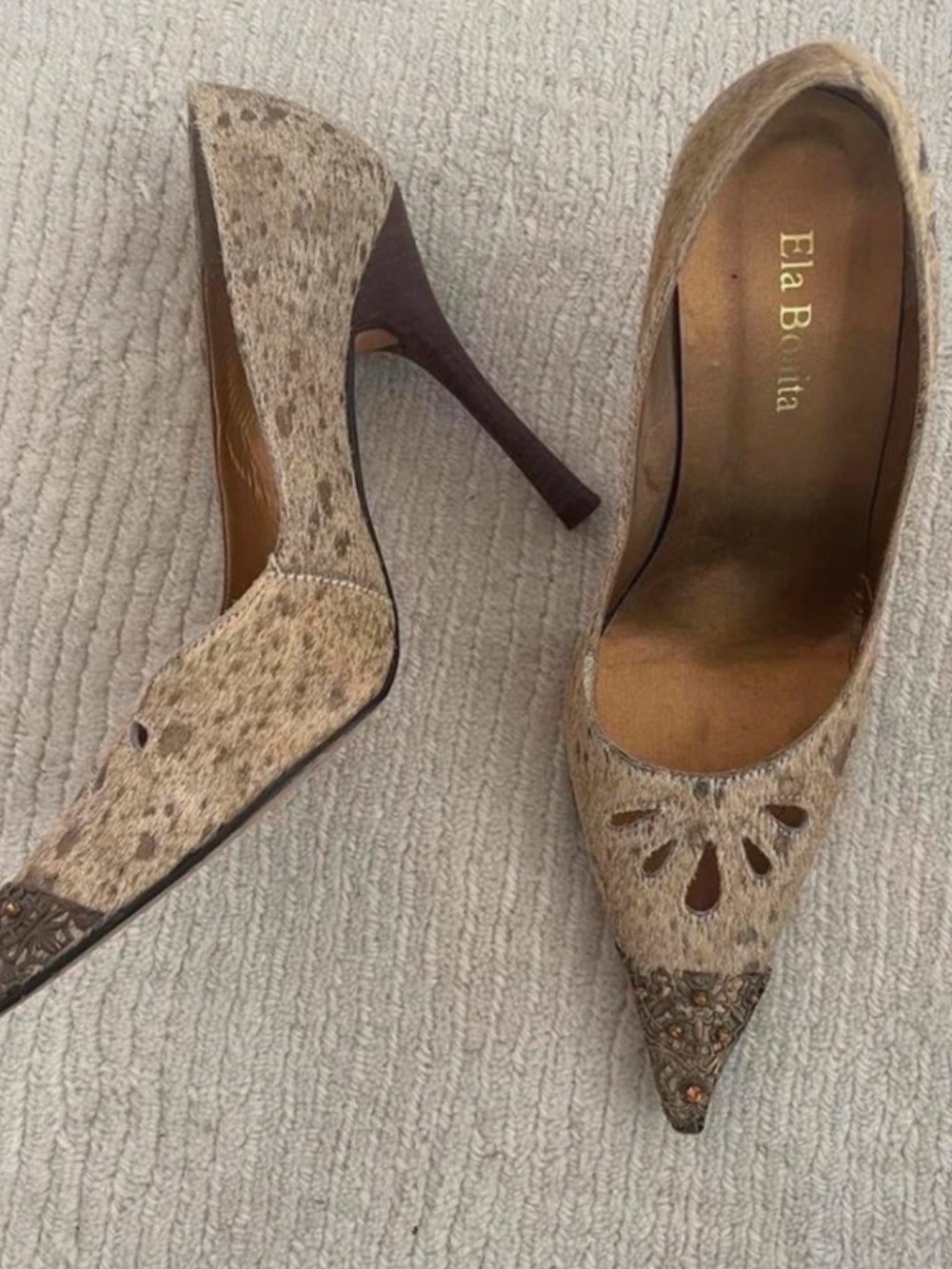 Ela Bonita Vintage Heels